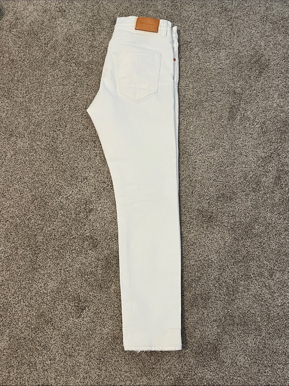 Purple Brand P001 White Slim Jeans
